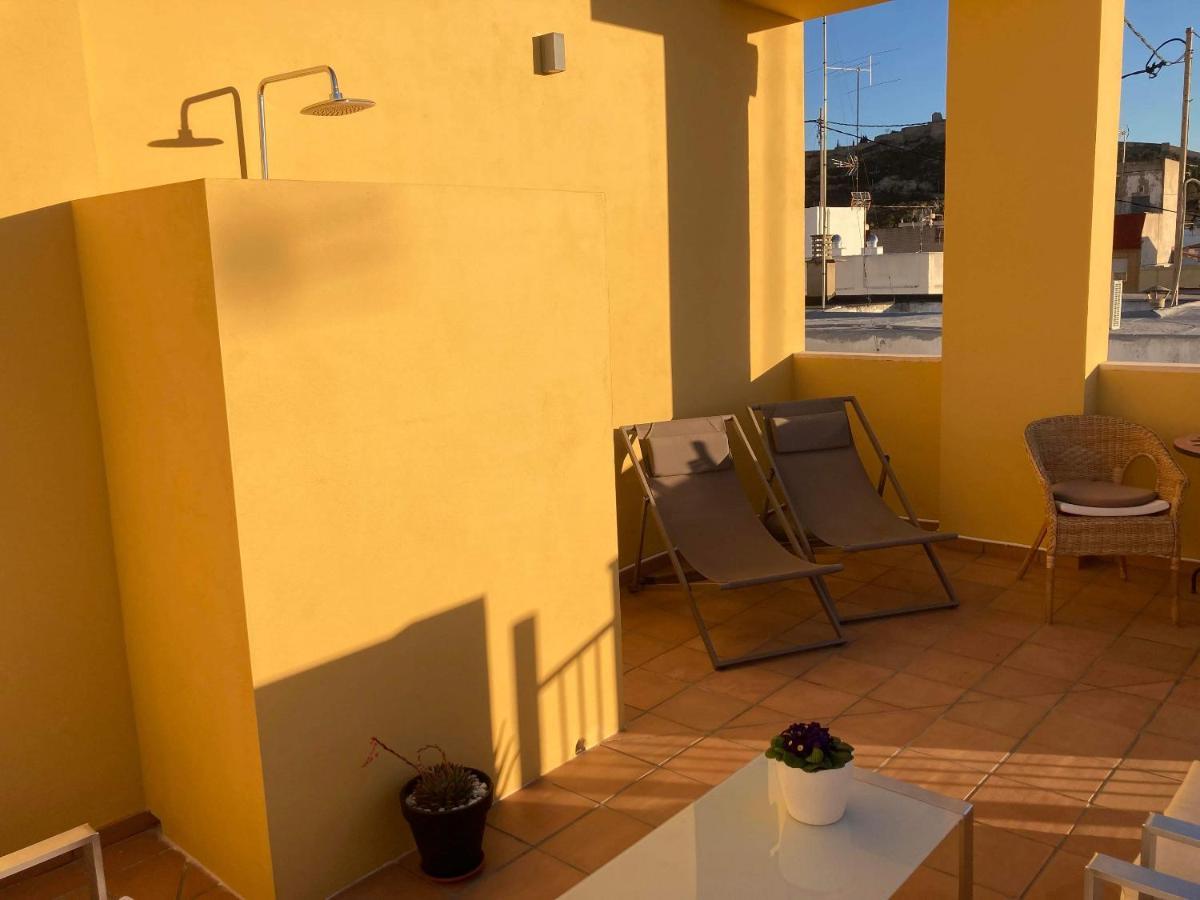 Rooftop Apartment With Three Terraces Alicante Exterior foto